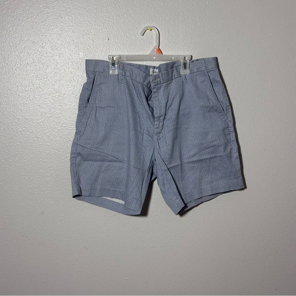 Calvin Klein Blue‎ Casual Men Chino Preppy Shorts Pants Size 33